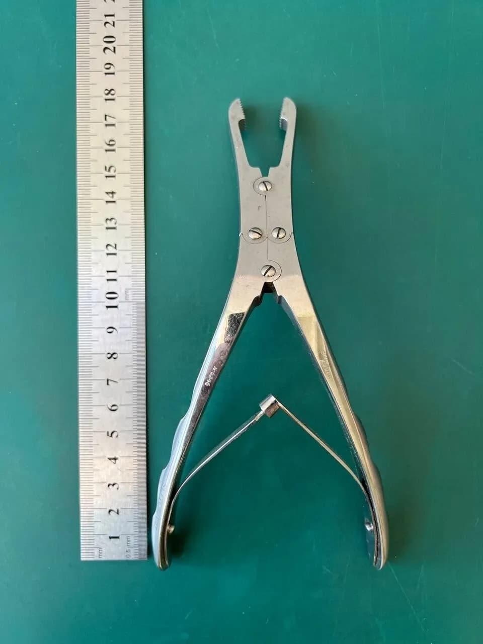 Storz N5346 Wright-Rubin Septum Morselizer Forceps Angled
