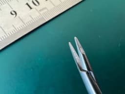Storz E3828SW Barraquer Needle Holder 9mm Straight Delicate Locking