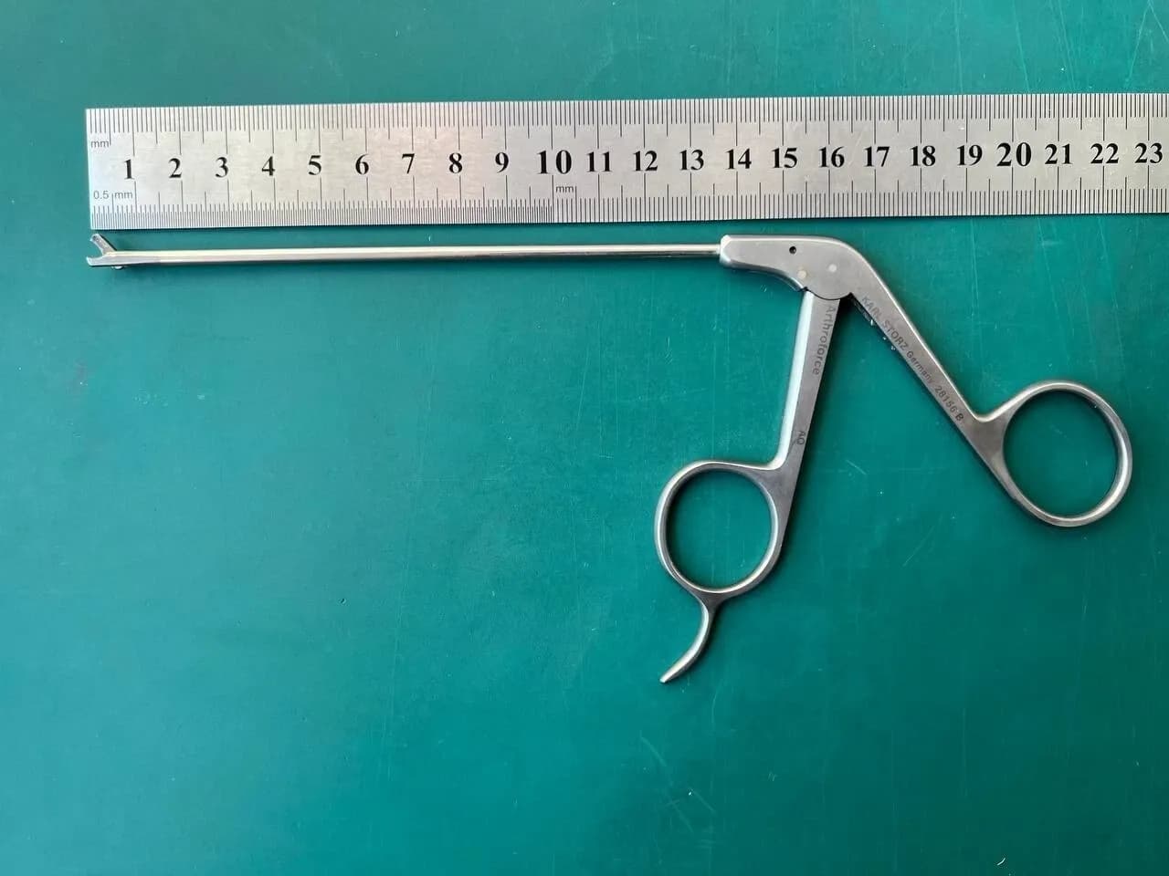 KARL STORZ 28156 B Arthro Force Forceps Straight Hook Scissors