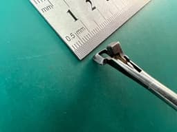 Висікач R. Wolf 8404.017, кутовий 90° вліво, ø 3.4mm