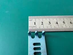 KLS Martin lot of 18 Titanium Blade, Caspar, lumbar, 40 mmx65 mm and 20x65 mm