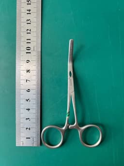 Aesculap FF105R CranioFix Holding Forceps 4.5" Overall Length