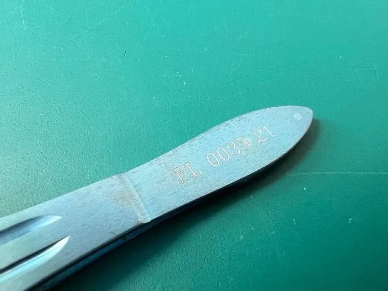 Комплект із 2 пінцетів для швів Wexler FL0035.21 (Katena K5-5030) з кейсом