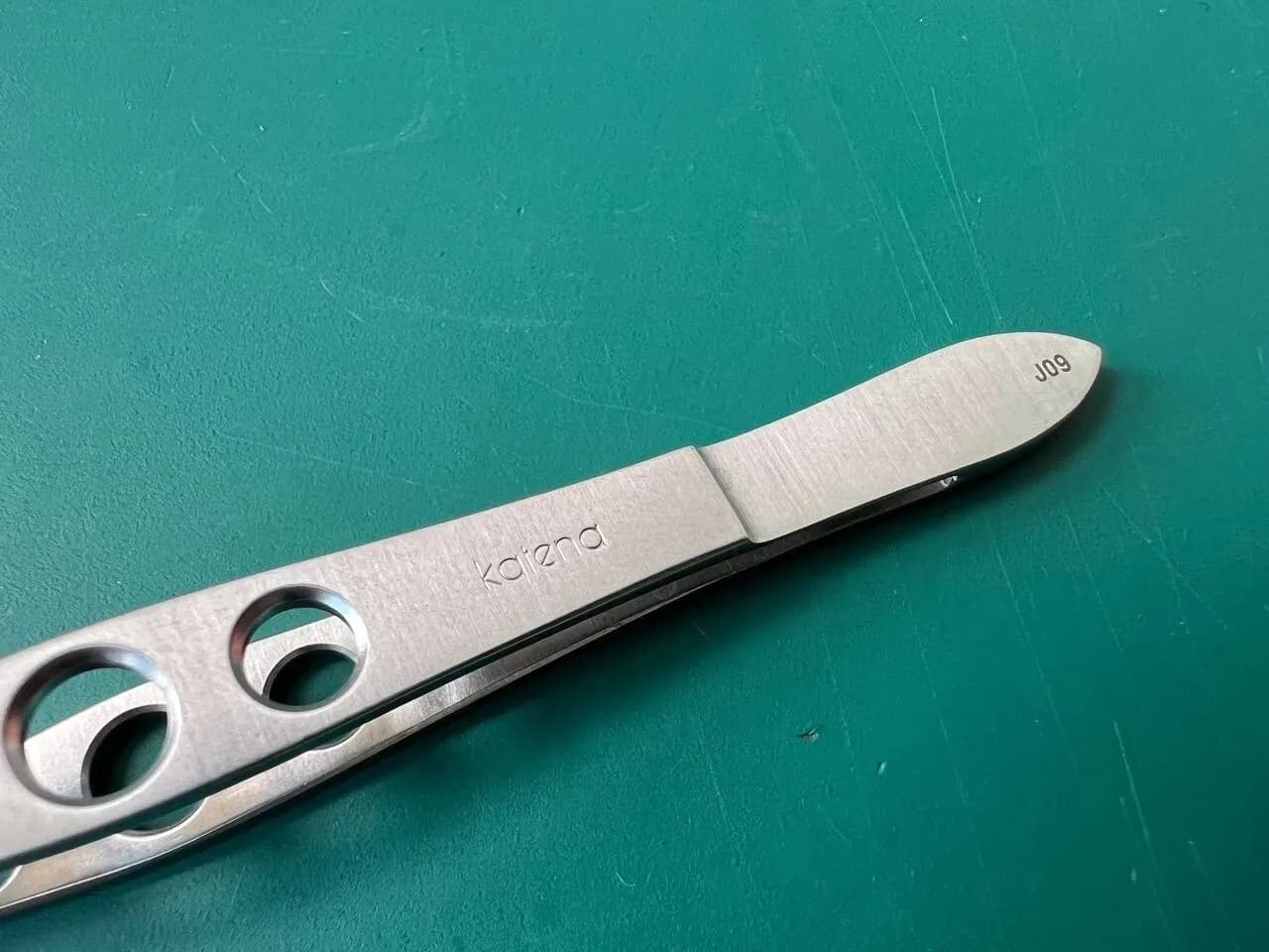 Комплект із 2 пінцетів для швів Wexler FL0035.21 (Katena K5-5030) з кейсом