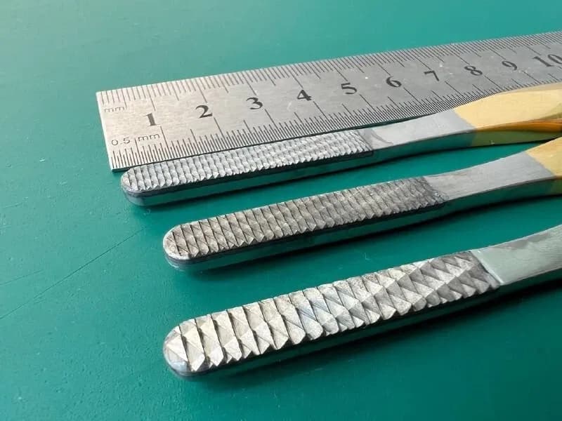 LOT of 3 Storz P1000 Rasp Double-ended Straight Tungsten carbide ends