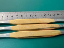 LOT of 3 Storz P1000 Rasp Double-ended Straight Tungsten carbide ends