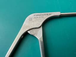 Acufex 012059 Stingray Basket Punch Left 2.3mm Arthroscopy 9-1/2"
