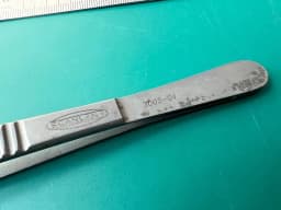 Scanlan 3003-04 Titanium DeBakey Dissecting Forceps Flat Handle 2 mm 7 3/4"