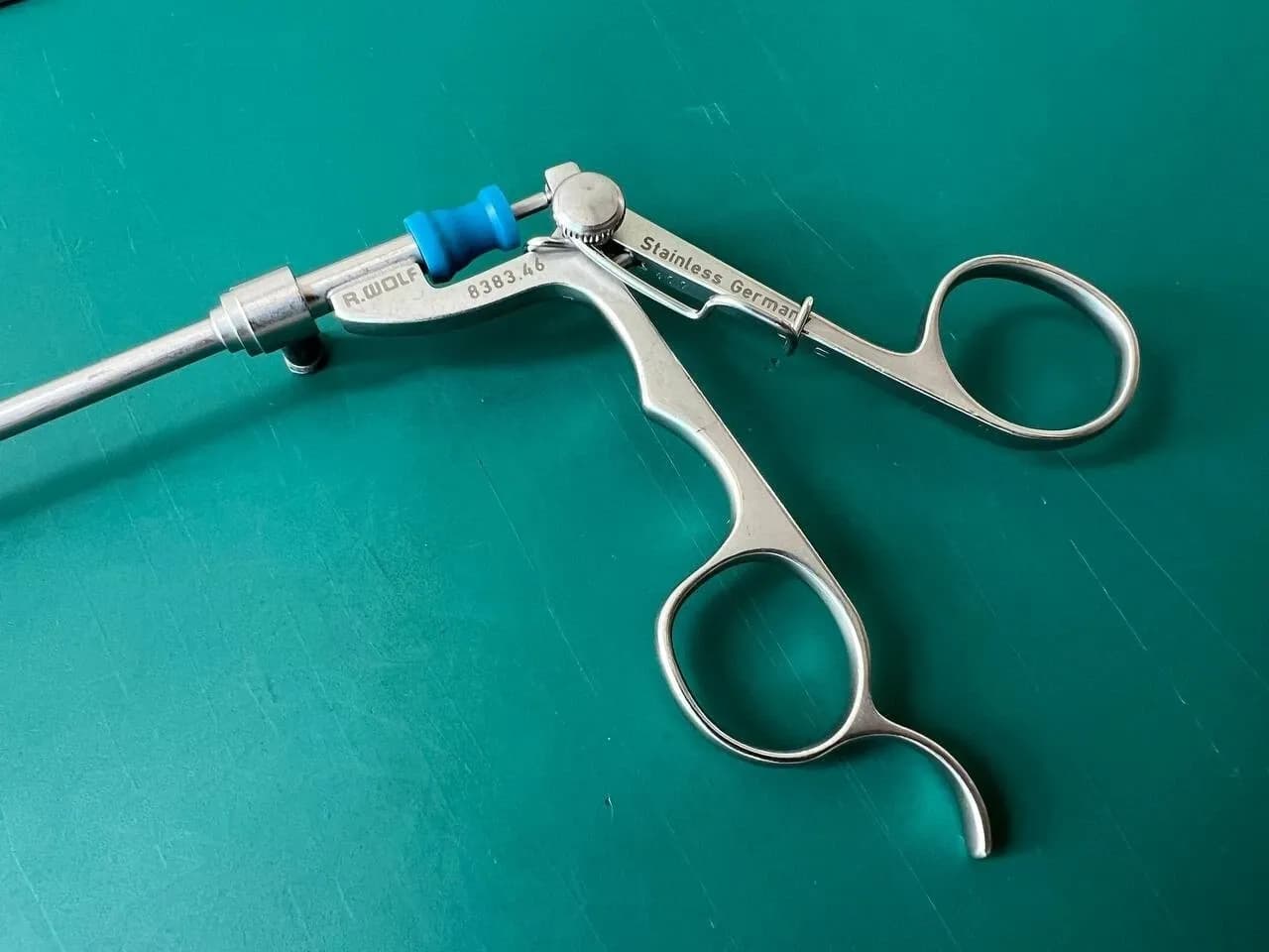 R. Wolf 8383.46 Sawtooth Scissors 5mm OD, 320mm WL Laparoscopic Instrument