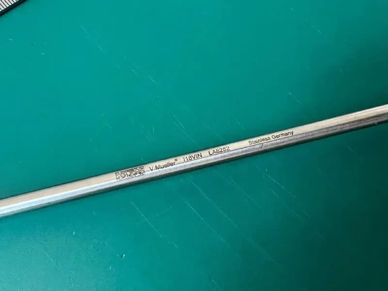 V.Mueller LA8252 Bipolar forceps with cable ELMED 52005-26
