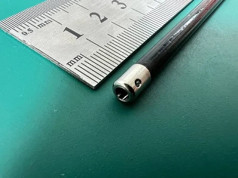Монополярна аспіраційно-коагуляційна трубка R. Wolf 8384.73 з краном 5mm x 450mm