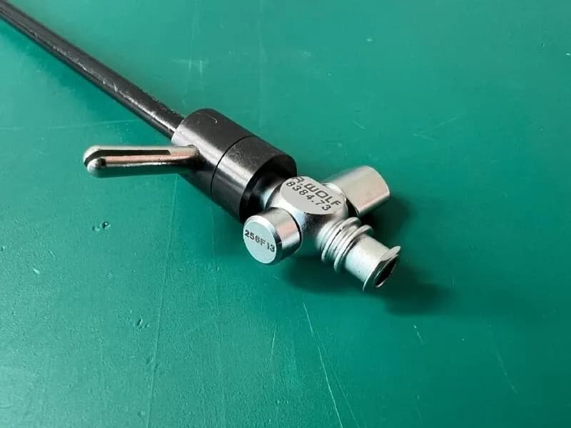 Монополярна аспіраційно-коагуляційна трубка R. Wolf 8384.73 з краном 5mm x 450mm