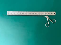 Karl Storz 8593B Kleinsasser Grasping Forceps Curved Serrated