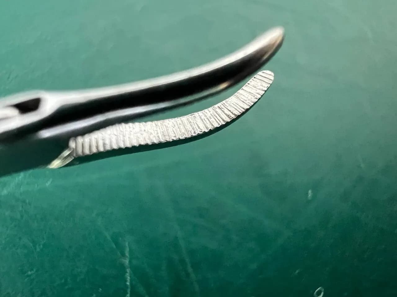 Karl Storz 8593B Kleinsasser Grasping Forceps Curved Serrated