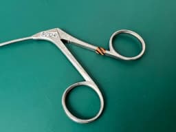 Karl Storz 8593B Kleinsasser Grasping Forceps Curved Serrated