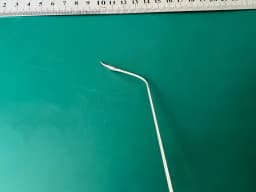 Karl Storz 8593B Kleinsasser Grasping Forceps Curved Serrated
