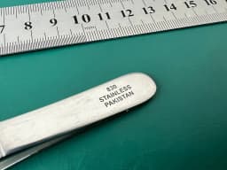 Lot of 5 Pilling IN-EX 101150 ADSON TISSUE FORCEPS 1 x 2, 4 3/4" (12cm)