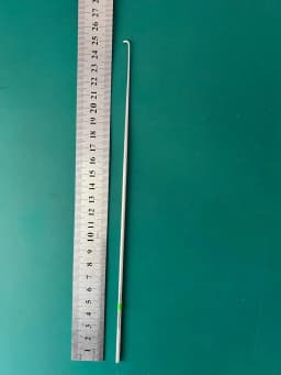 Karl Storz 8596 C Kleinsasser Laryngeal Hook 5mm 90 Degree