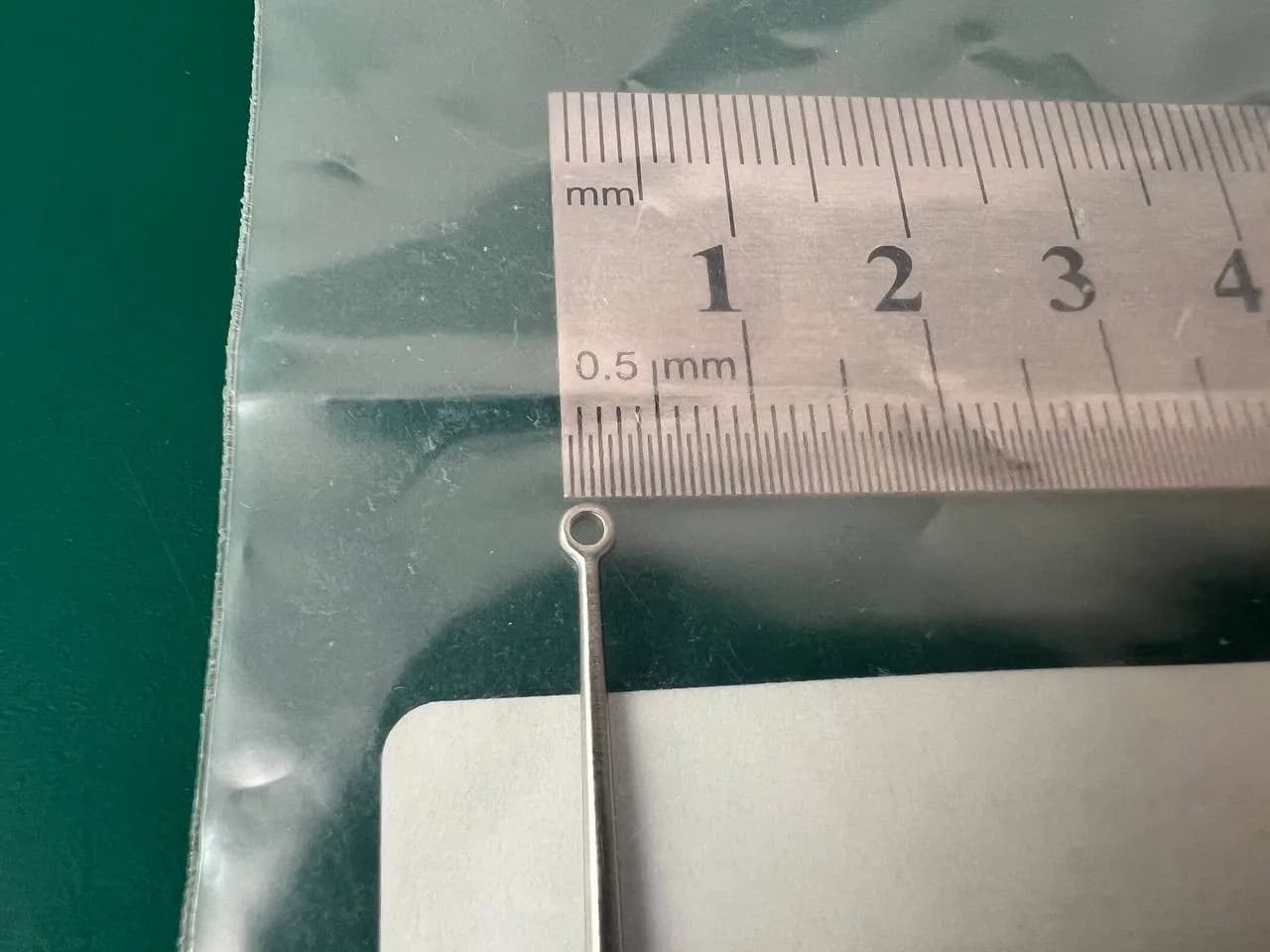 Кюретка вушна Buck Miltex 19-282, 6-1/2″ (16.5 cm), пряма, тупа, розмір 0