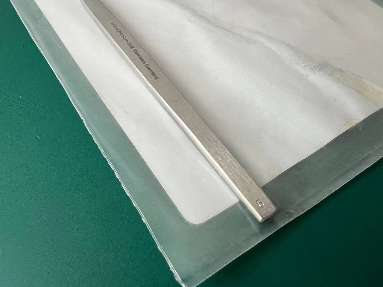 MILTEX 33-2 FOX DERMAL Curette, 5-5/8" (142.5mm), round, 6 mm diameter