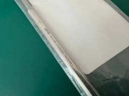 Vantage V919-284 Buck Ear Curette Size 1 6-3/4'' (170 mm) Straight