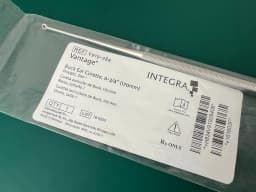 Vantage V919-284 Buck Ear Curette Size 1 6-3/4'' (170 mm) Straight