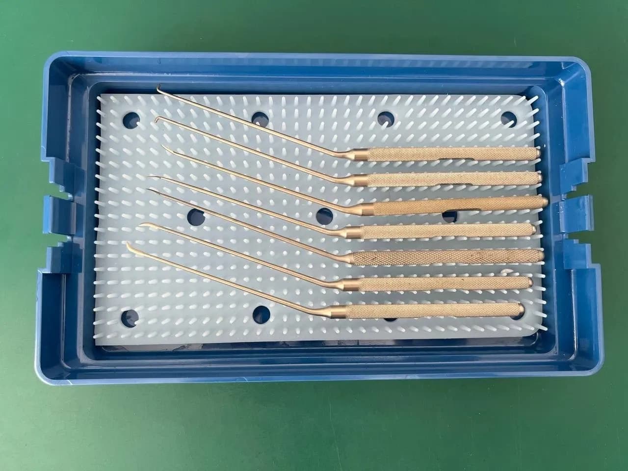 Set of 7 Richards Maxillary Sinus Probe Elevator & Knife with case V.Mueller