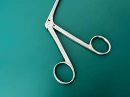 Storz N6177 Ronis Adenoid Punch Forceps No. 1. Triangular. 7mm triangular basket