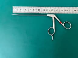 Shutt Linvatec 2.1113 Mini-Tip Arthroscopic Punch Forceps Angled 30° Left 8-7/8"