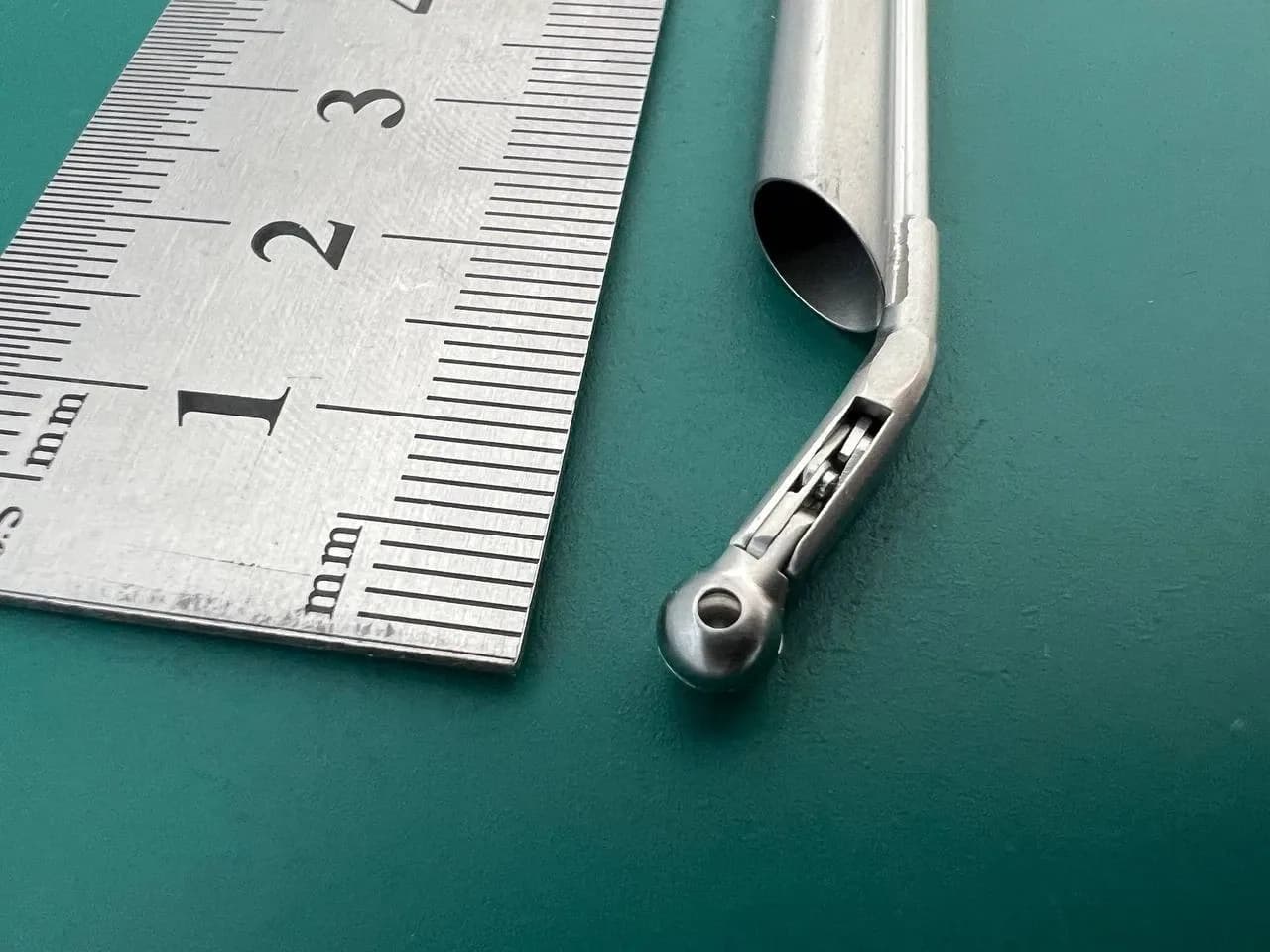 Karl Storz 10350 L Surgical Round Optical Biopsy Cup Forceps
