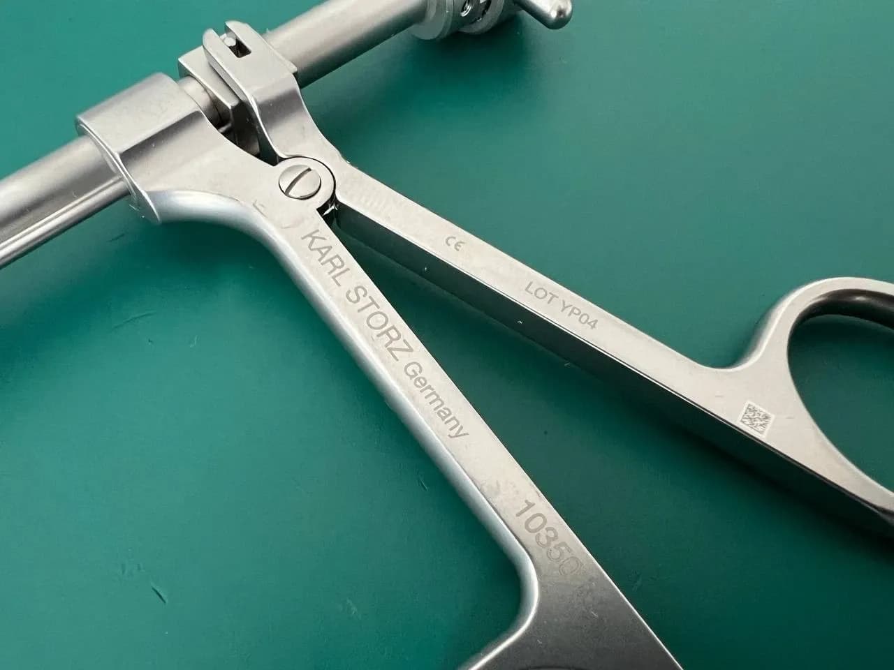 Karl Storz 10350 L Surgical Round Optical Biopsy Cup Forceps
