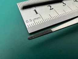 Scanlan 4004-268 Needle Pulling Tissue Forceps 1 mm Straight Fine Carbon-Inlay