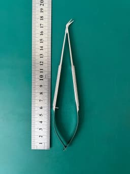 Ножиці Jarit 310-305 You-Potts тонкі, кругла ручка, лезо 10mm, кут 45°, 182 mm