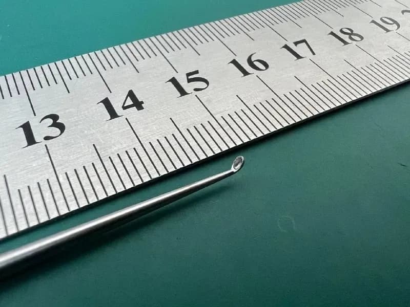 Кюретка кісткова House Aesculap OG184R, сильно вигнута, 150 mm (6"), гостра/гостра