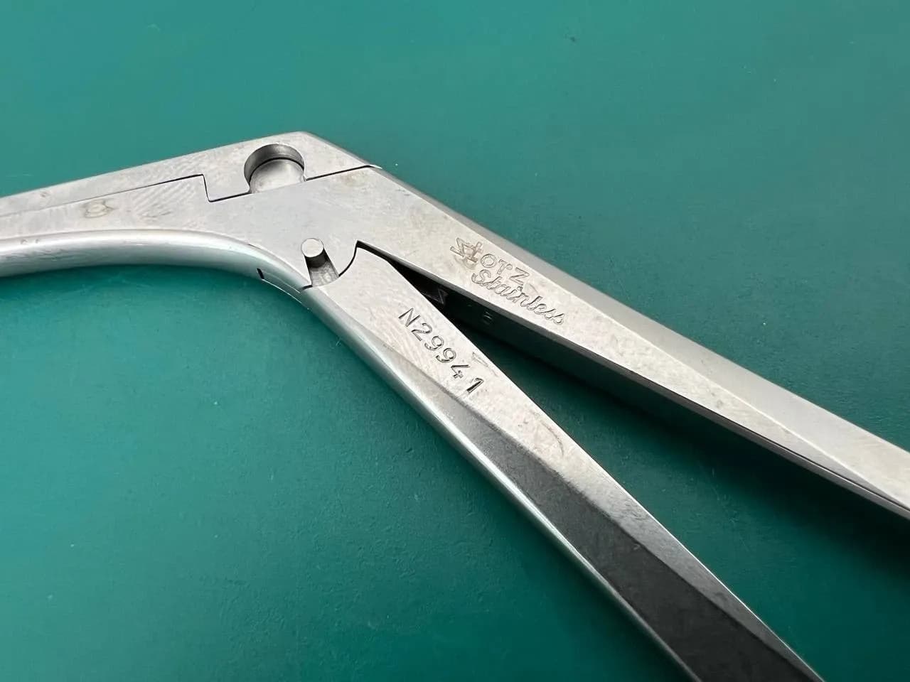 Storz N2994 1 Nasal Sinus Scissors Straight, 11mm blades, length of shaft 115mm