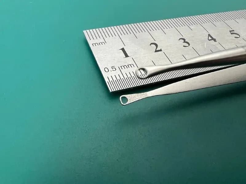 Pilling 357645DG MICRO DIAMA-GRIP RING FORCEPS 1.5 mm tip, 7" (18 cm)