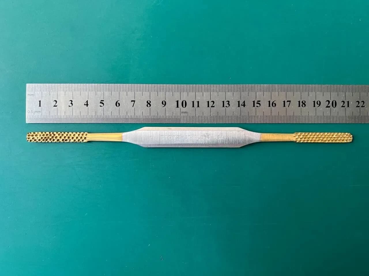Рашпіль Fomon Storz N4556, двосторонній, грубий, 6.5mm x 40mm