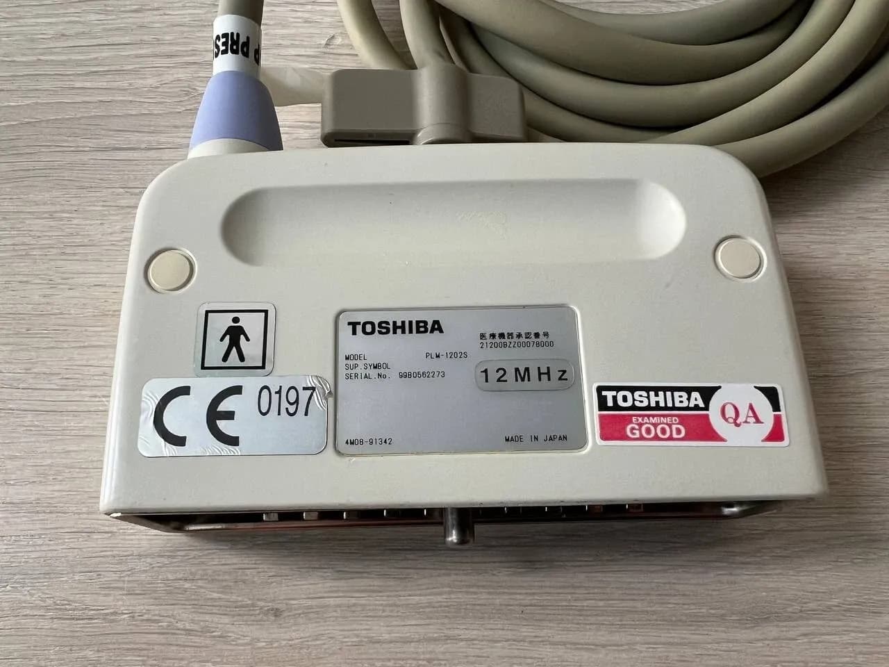 Toshiba PLM-1202S Linear Intraoperative Probe 12 MHz
