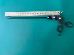 Dufner Laparoscopic Instruments, Metzenbaum scissors, DeBakey forceps, Maryland