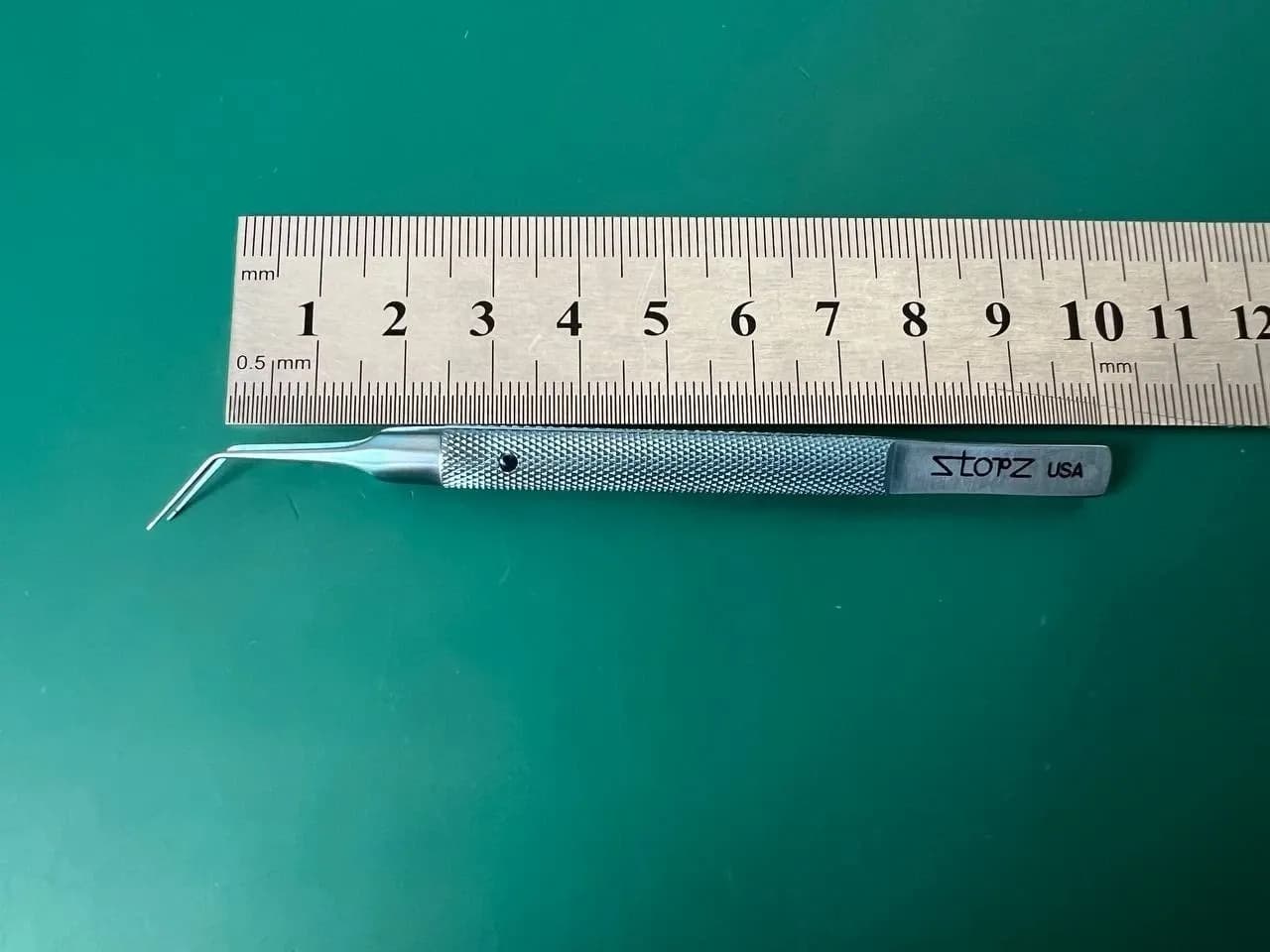 Storz ET3122 Bausch & Lomb Ophthalmics Titanium Charlie Forceps II 4.1"