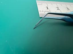 Storz ET3122 Bausch & Lomb Ophthalmics Titanium Charlie Forceps II 4.1"