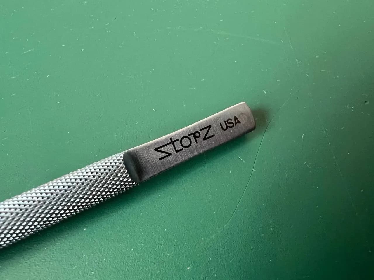 Storz ET3122 Bausch & Lomb Ophthalmics Titanium Charlie Forceps II 4.1"