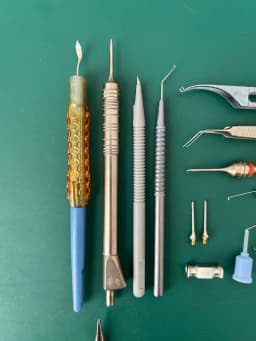 Lot ophtalmology instruments, Cataract Surgical Instruments with case,Ophthalmic