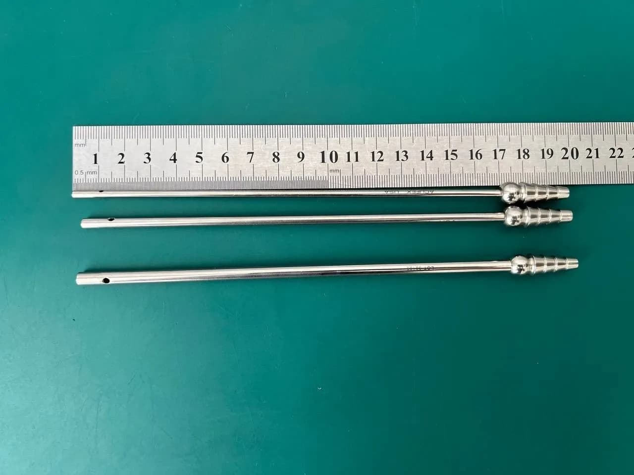 Lot of 3 Acufex Magnetic Suction Tube Cannula, LA0101, LB0101, LD0101