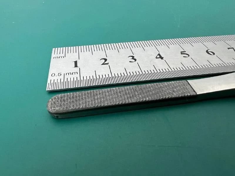 Storz P-1000-2 Gold Double Sided Widia Bone Rasp 8-1/2" Length