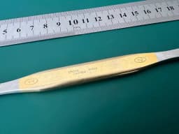 Storz P-1000-2 Gold Double Sided Widia Bone Rasp 8-1/2" Length