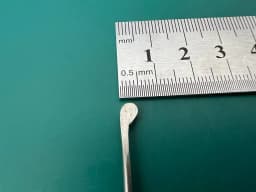 Storz N-2362 Pierce Elevator, Double-ended. 5mm x 7mm tips, 188 mm