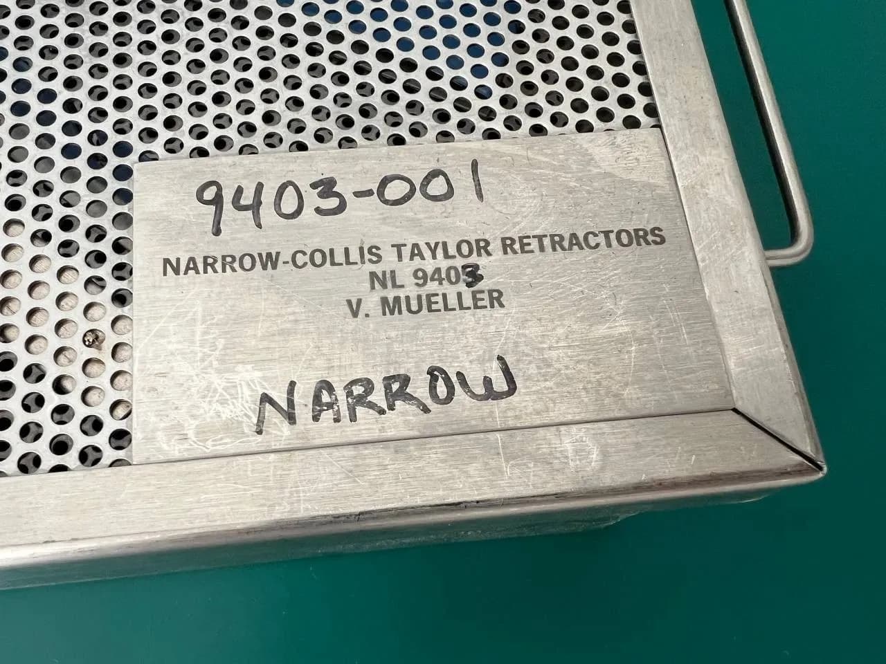 V.Mueller NL9403 Collis Taylor Retractor Set