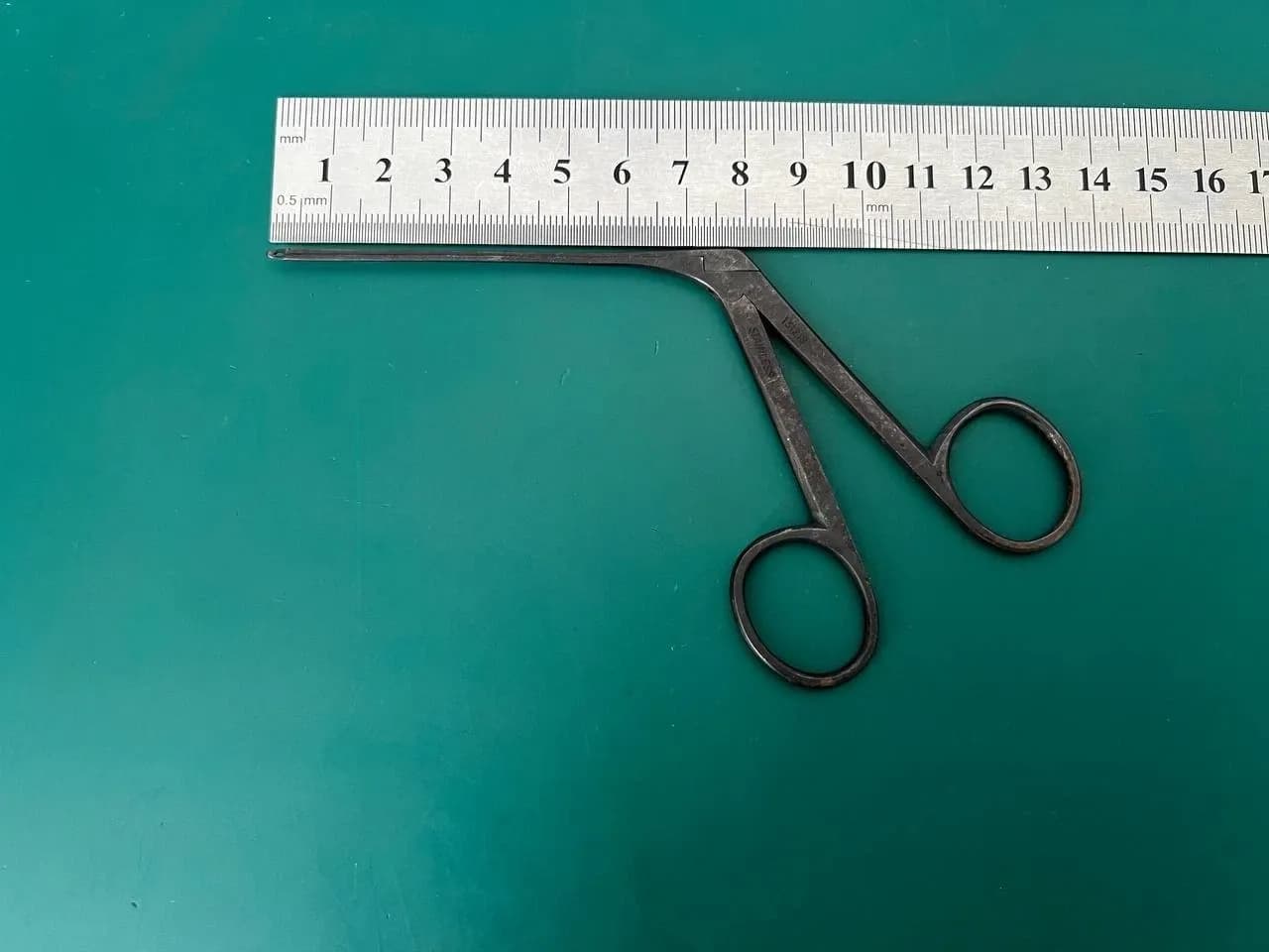 Richards 131219 Ebony cupped ear forceps, ENT
