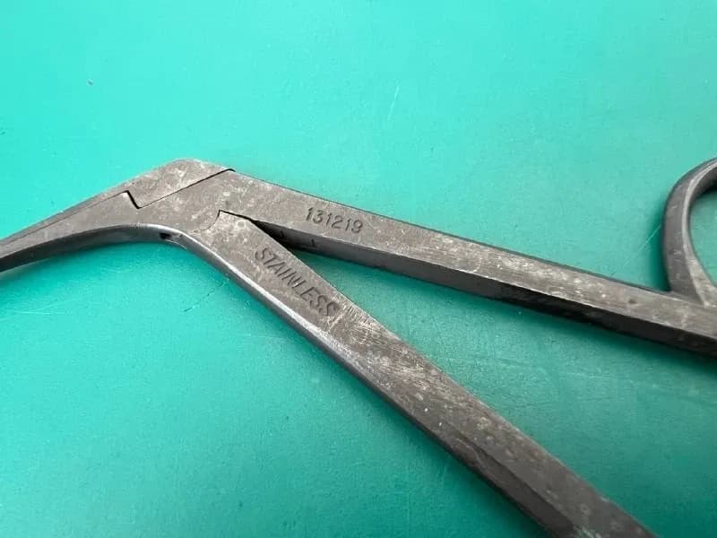 Richards 131219 Ebony cupped ear forceps, ENT